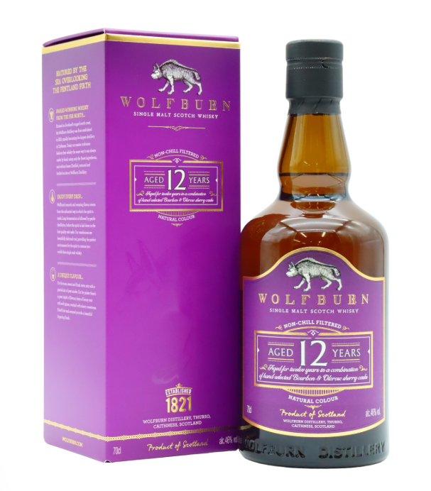 Wolfburn 12 Year Old Single Malt Scotch Whisky | 700ML at CaskCartel.com