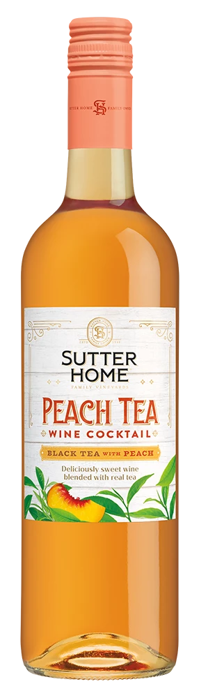 Sutter Home | Peach Tea Wine Cocktail - NV at CaskCartel.com