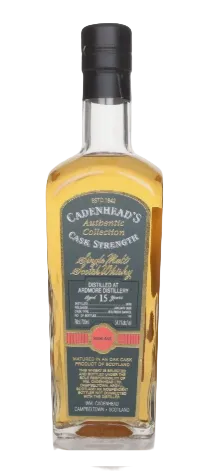 Ardmore 15 Year Old 2010 - Cadenhead's Authentic Collection Single Malt Scotch Whisky | 700ML at CaskCartel.com