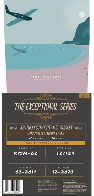 Rare Character The Exceptional Series Finished in Madeira Casks Straight Malt Whiskey at CaskCartel.com