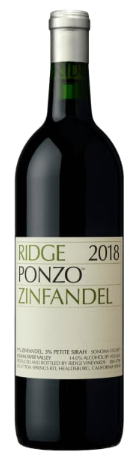 2018 | Ridge Vineyards | Ponzo Vineyard Zinfandel at CaskCartel.com