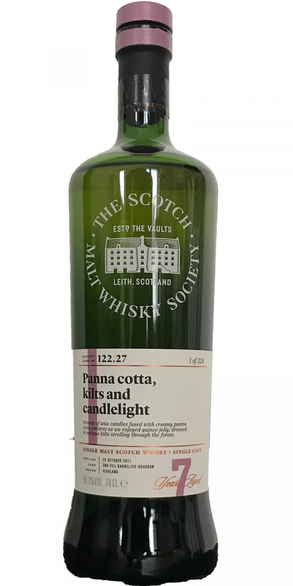 Croftengea 2011 SMWS 122.27 Panna Cotta, Kilts and Candlelight Single Malt Scotch Whisky | 700ML at CaskCartel.com