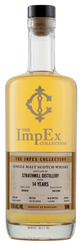 The Impex Collection Strathmill Distillery 14 Year Old Single Malt Scotch Whisky at CaskCartel.com