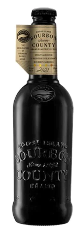 Goose Island Bourbon County Brand Reserve Blanton's Stout 2021 | 500ML at CaskCartel.com