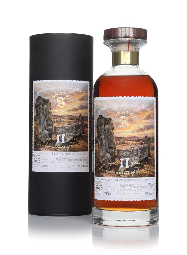 Benrinnes 11 Year Old 2015 - The Monuments of Scotland (Signatory) Single Malt Scotch Whisky | 700ML at CaskCartel.com
