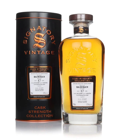 Balmenach 17 Year Old 2008 Cask #3 - Cask Strength Collection (Signatory) Single Malt Scotch Whisky | 700ML at CaskCartel.com