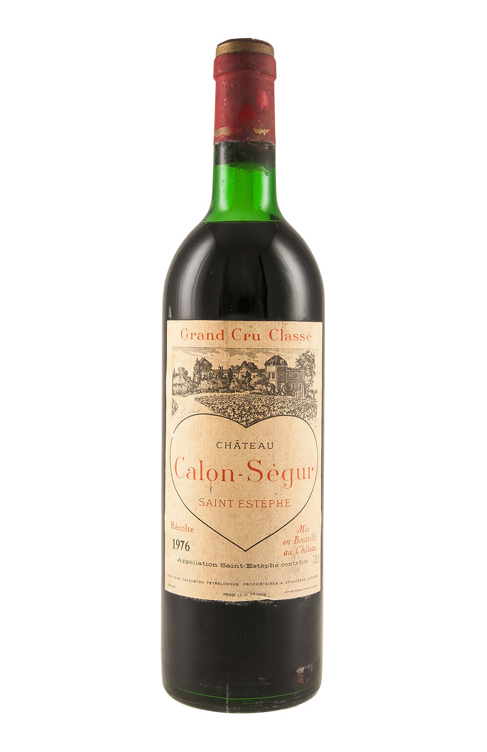 1976 | Chateau Calon-Segur | Saint-Estephe at CaskCartel.com