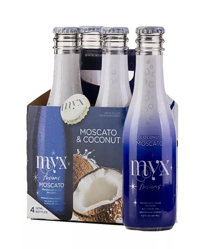 Myx Fusion | Moscato Coconut (4)*187ML - NV at CaskCartel.com