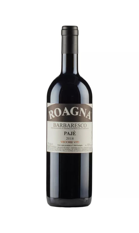 2018 | Roagna | Paje Vecchie Viti at CaskCartel.com