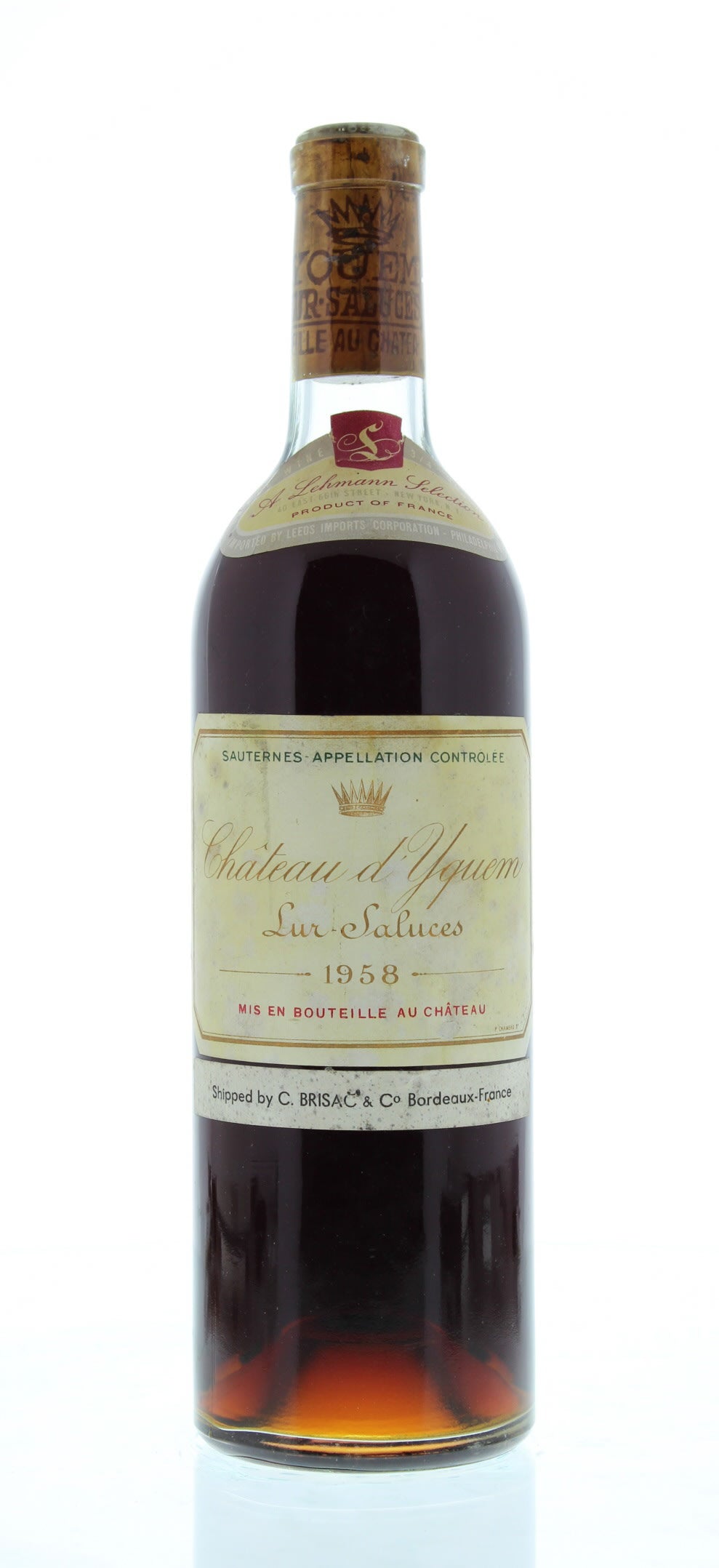 1958 | Chateau d'Yquem | Sauternes at CaskCartel.com