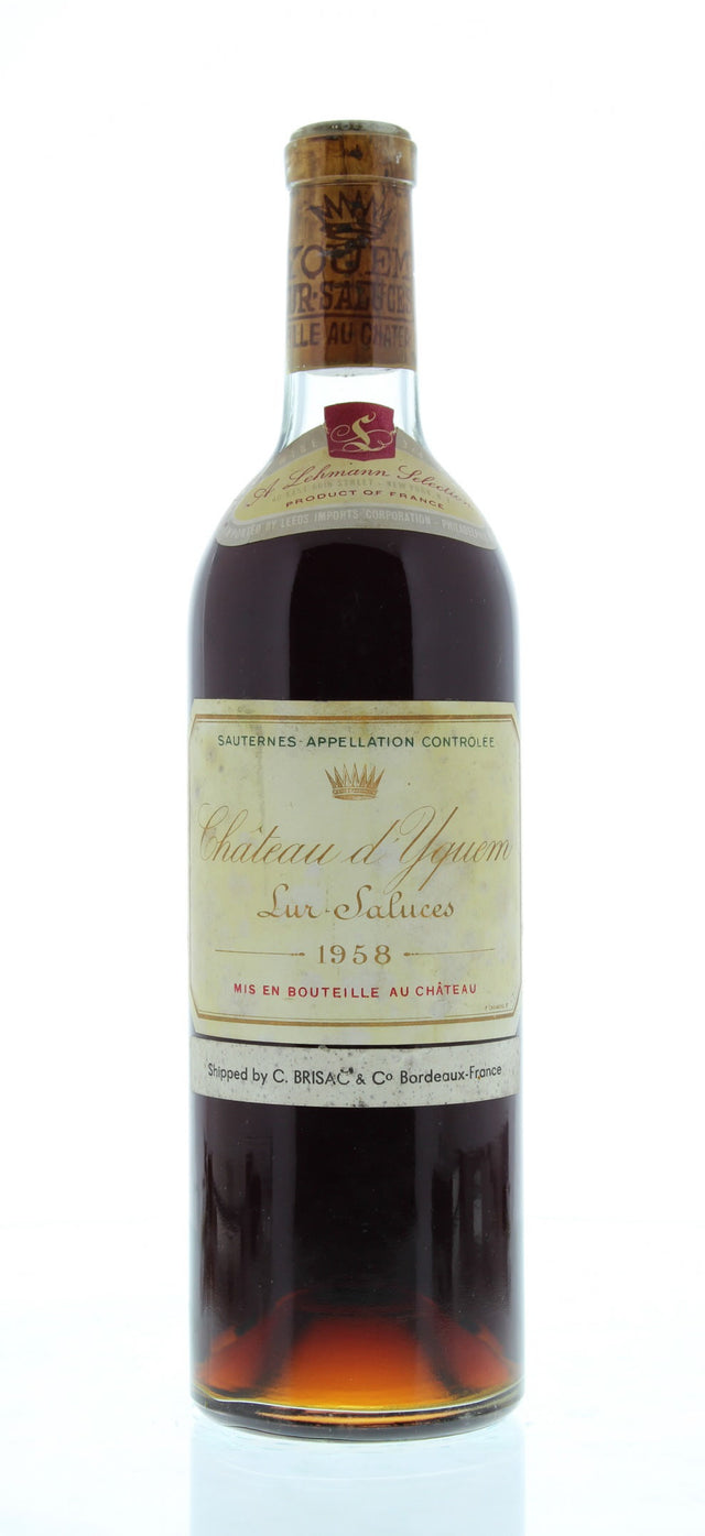 1958 | Chateau d'Yquem | Sauternes at CaskCartel.com