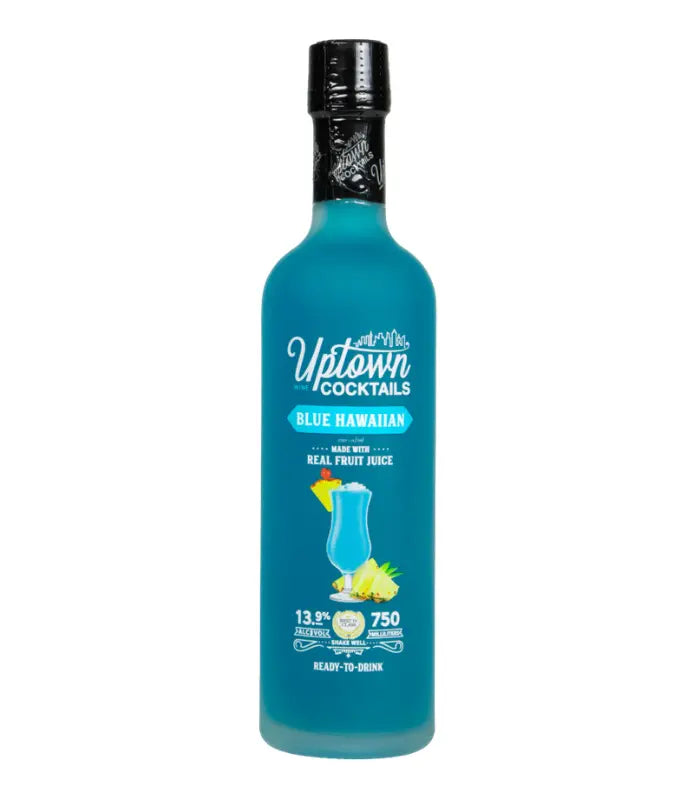Uptown Cocktails Blue Hawaiian Ready-to-Drink Wine Cocktail at CaskCartel.com