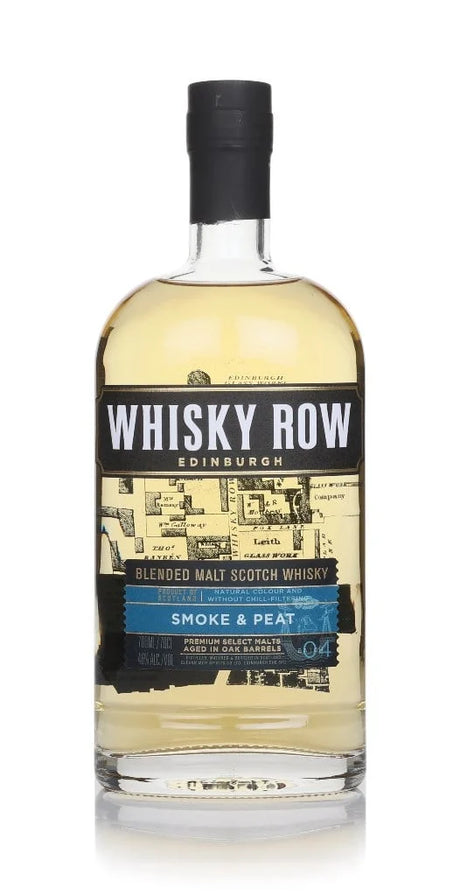Whisky Row Smoke & Peat Batch #4 Blended Malt Scotch Whisky | 700ML at CaskCartel.com