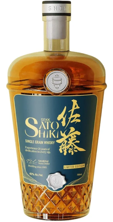 Sato Shiki 21 Year Old Single Grain Whisky at CaskCartel.com