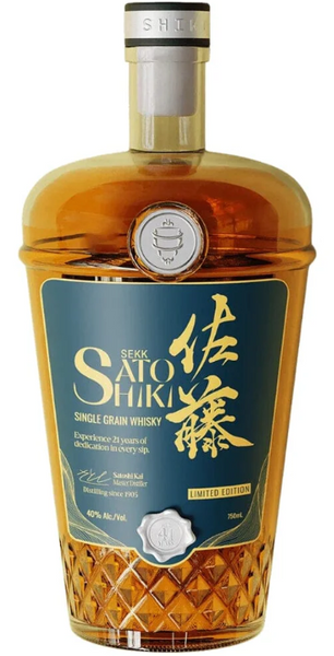 希少　佐藤焼酎製造場　SATO SHIKI シングルモルト BUY] Sato Shiki 21 Year Old Single Grain Whisky at CaskCartel.com
