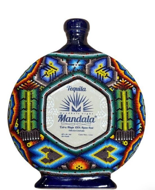 Mandala Extra Anejo Arte Huichol Tequila | 1L