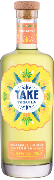 Take Pineapple Liqueur | 700ML at CaskCartel.com
