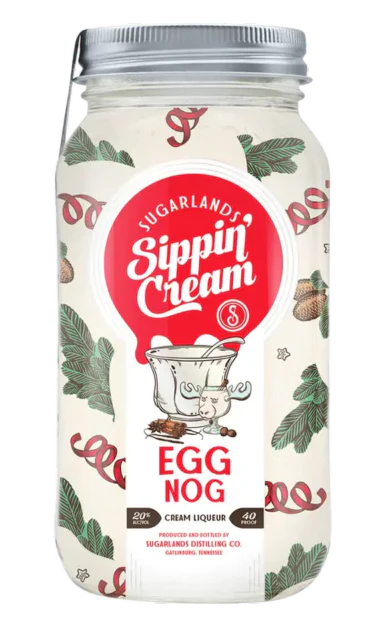 Sugarlands Egg Nog Sippin’ Cream at CaskCartel.com