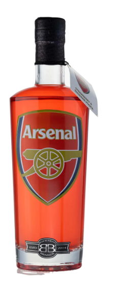 Arsenal FC Strawberry & Rhubarb Flavoured Vodka | 700ML at CaskCartel.com