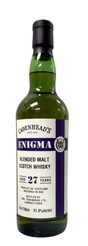 WM Cadenhead Enigma 27 Year Old Islay Single Malt Scotch Whisky | 700ML at CaskCartel.com