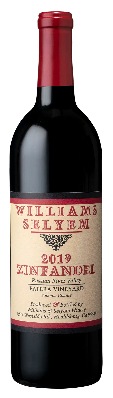 2019 | Williams Selyem | Papera Vineyard Zinfandel at CaskCartel.com