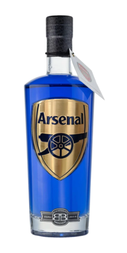 Arsenal FC Away Dark Berry Flavoured Vodka | 700ML at CaskCartel.com