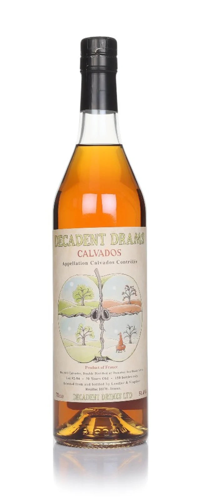 Calvados 30 Year Old - Decadent Drams (Decadent Drinks) Scotch Whisky | 700ML at CaskCartel.com