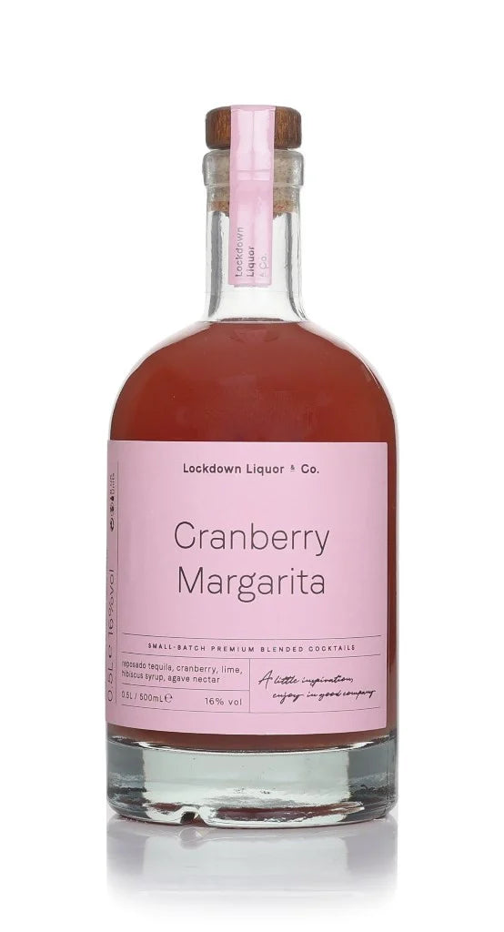 Lockdown Liquor Co. Cranberry Margarita | 500ML at CaskCartel.com