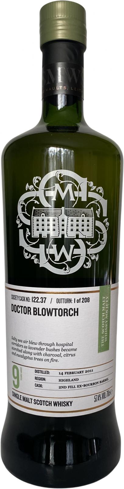 Croftengea 2011 SMWS 122.37 Doctor Blowtorch Single Malt Scotch Whisky | 700ML at CaskCartel.com