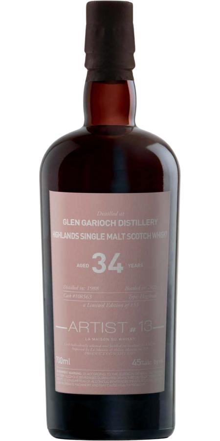 Glen Garioch la Maison du Artist Series 34 Year Old Cask Strength 1988 Whisky | 700ML at CaskCartel.com