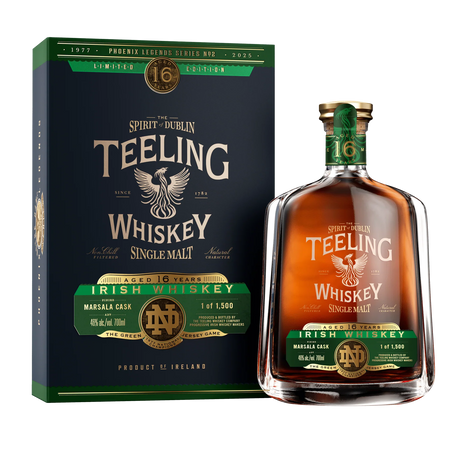 Teeling Notre Dame Phoenix Legends Series #02 16 Year Old Single Malt Irish Whiskey at CaskCartel.com