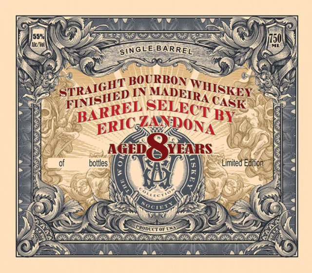 World Whiskey Society Classic Collection 8 Year Old Finished in Madeira Casks Straight Bourbon Whiskey at CaskCartel.com