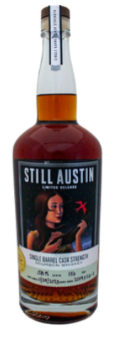 Still Austin Single Barrel Cask Strength #S3B4 Bourbon Whisky