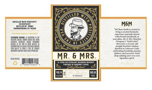 Mr. & Mrs. 13 Year Old Finished in Cabernet Casks Kentucky Straight Bourbon Whiskey at CaskCartel.com