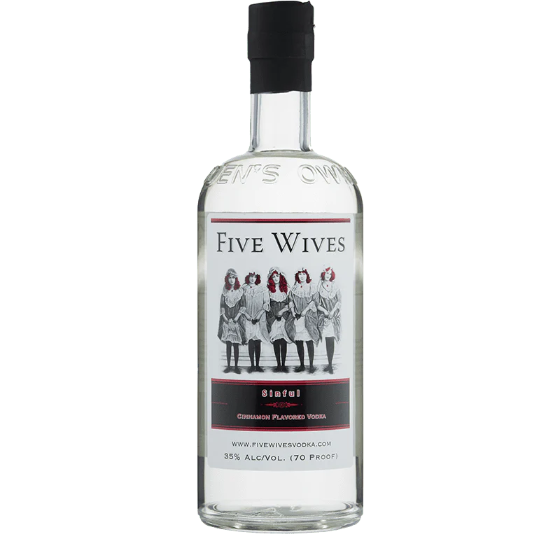 Ogden's Own Distillery Five Wives Sinful Cinnamon Vodka at CaskCartel.com