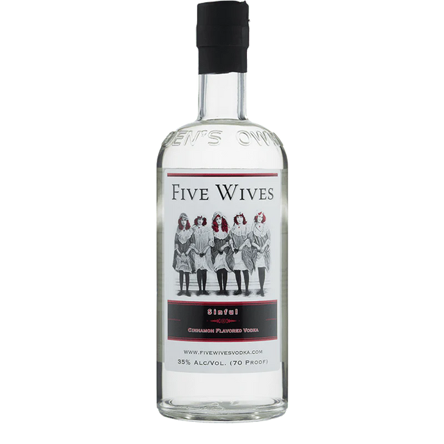 Ogden's Own Distillery Five Wives Sinful Cinnamon Vodka at CaskCartel.com