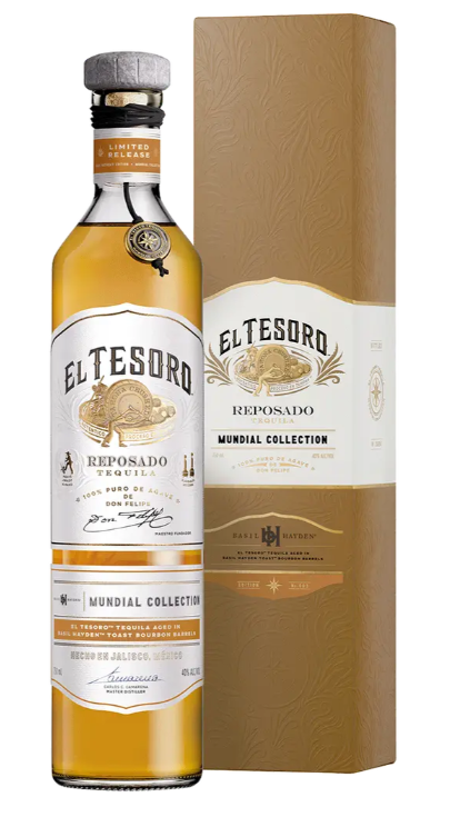 El Tesoro Reposado Mundial Collection Tequila at CaskCartel.com