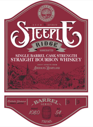 Lonely Oak Steeple Ridge Cask Strength Single Barrel Straight Rye Whisky at CaskCartel.com
