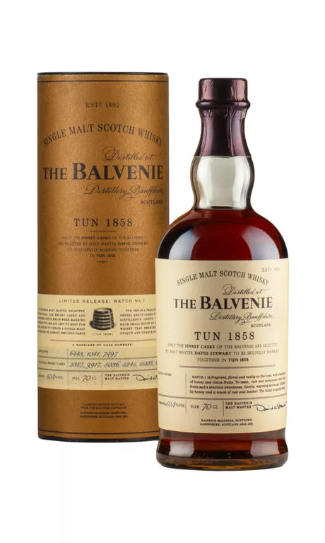 Balvenie Tun 1858 Batch 1 Single Malt Scotch Whisky | 700ML at CaskCartel.com