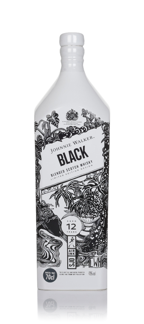 Johnnie Walker Black Label 12 Year Old - Air Ink San José Edition Blended Scotch Whisky | 700ML at CaskCartel.com