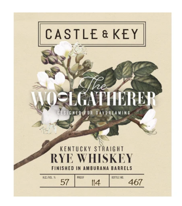 Castle & Key The Woolgatherer Finished in Amburana Barrels Rye Whiskey at CaskCartel.com