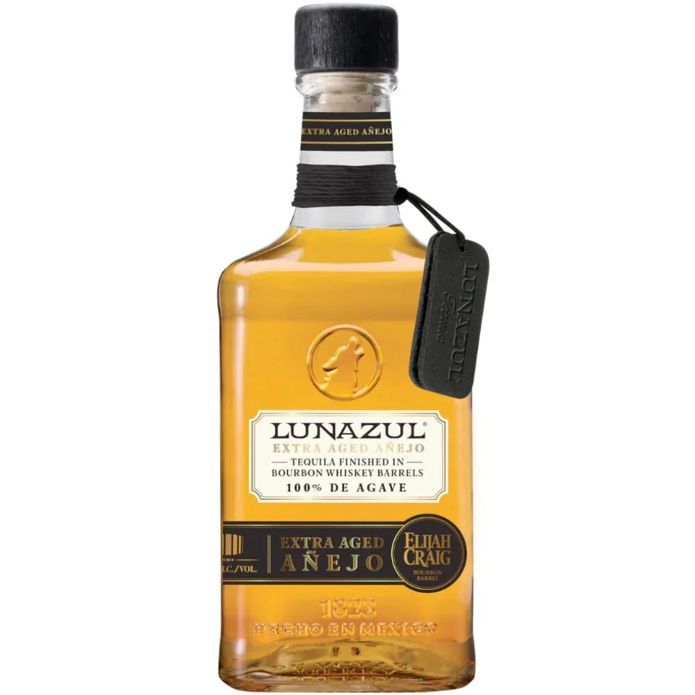 Lunazul Finished In Elijah Craig Barrels Extra Aged Anejo Tequila at CaskCartel.com