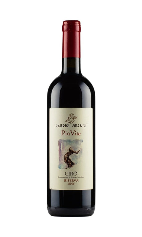 2016 | Sergio Arcuri | Piu Vite Ciro Riserva at CaskCartel.com