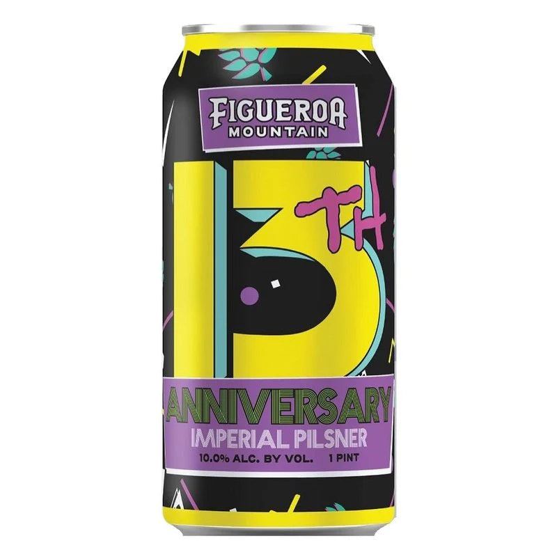 Figueroa Mountain Brew Co. 13th Anniversary Imperial Pilsner Beer | (4)*473ML at CaskCartel.com