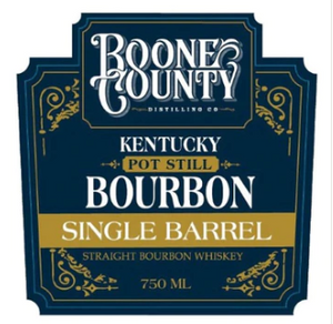 Boone County 8 Year Old Single Barrel Kentucky Pot Still Straight Bourbon Whisky at CaskCartel.com