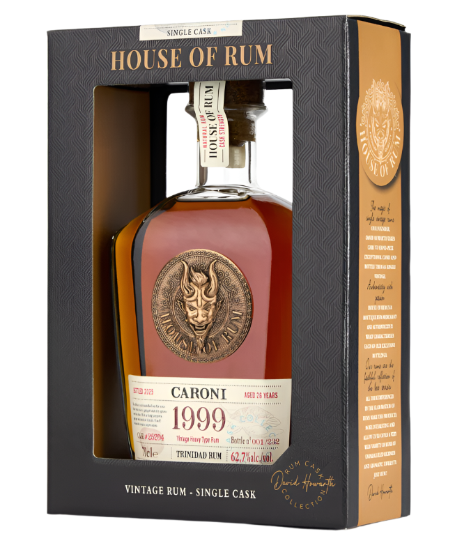 Caroni (Silent) House Of Rum Single Cask Trinidad 26 Year Old 1999 Vintage Rum | 700ML at CaskCartel.com