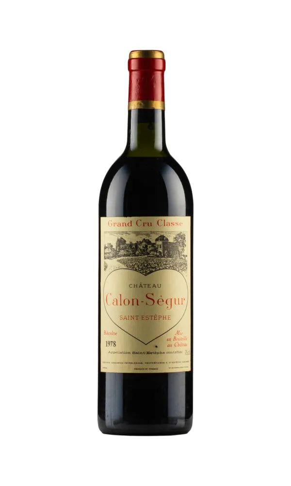1978 | Chateau Calon-Segur | Saint-Estephe at CaskCartel.com