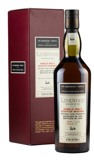 Linkwood 12 Year Old Manager's Choice 1996 Single Malt Scotch Whisky | 700ML at CaskCartel.com