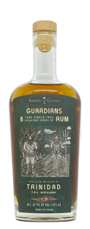 Raising Glasses | Guardians | 8 Year Old | Trinidad Rum | 375ML at CaskCartel.com