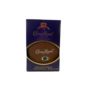 Crown Royal Limited Edition Green Bay Packers Collectible Football Bag Canadian Whisky at CaskCartel.com